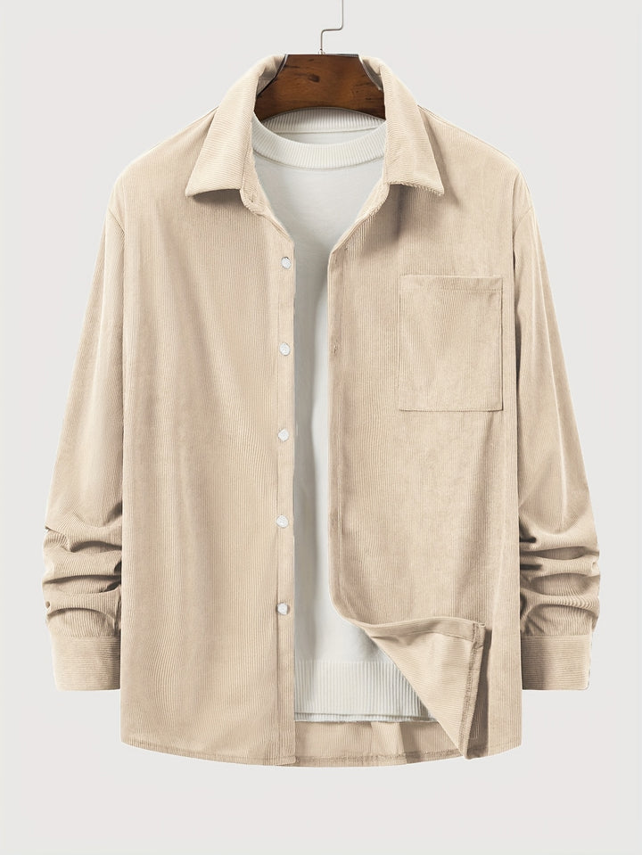 Sheldon | Relaxed Textured Button-Up Shirt