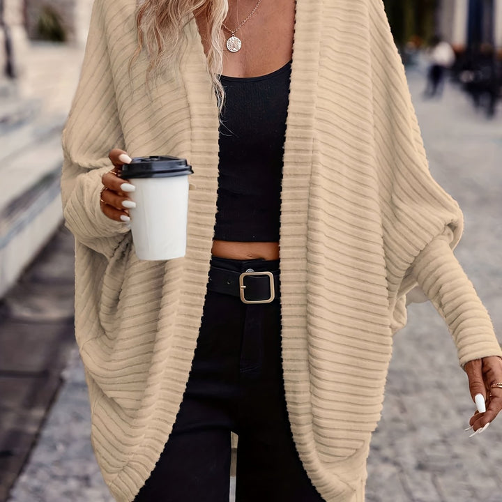 Theresa | Relaxed Open-Front Cardigan