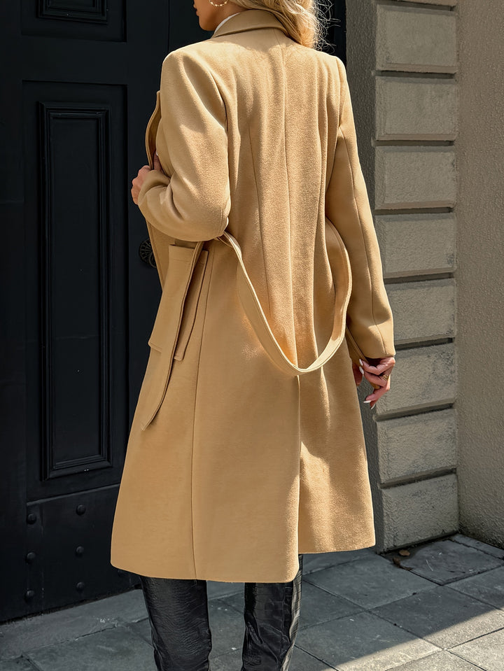 Catherine | Belted Longline Coat