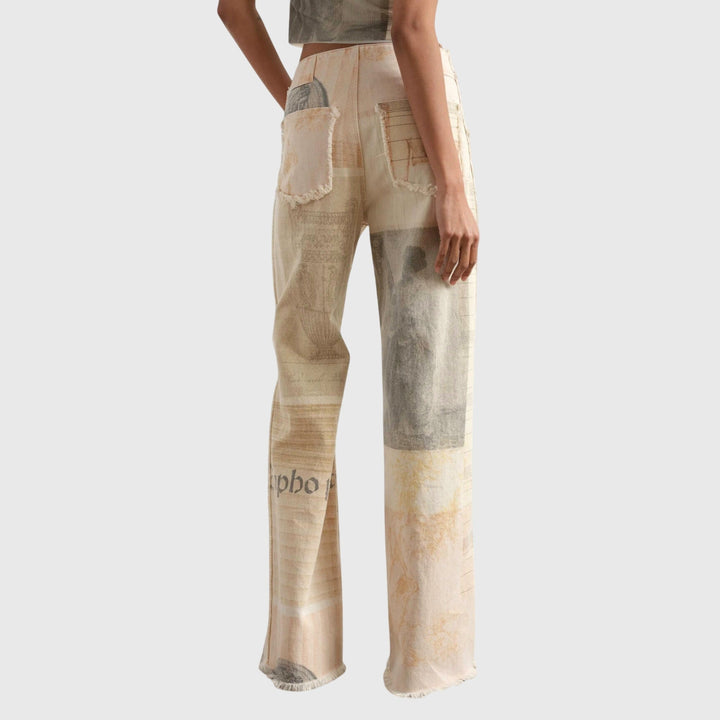 Annabel | Artful Wide-Leg Trousers