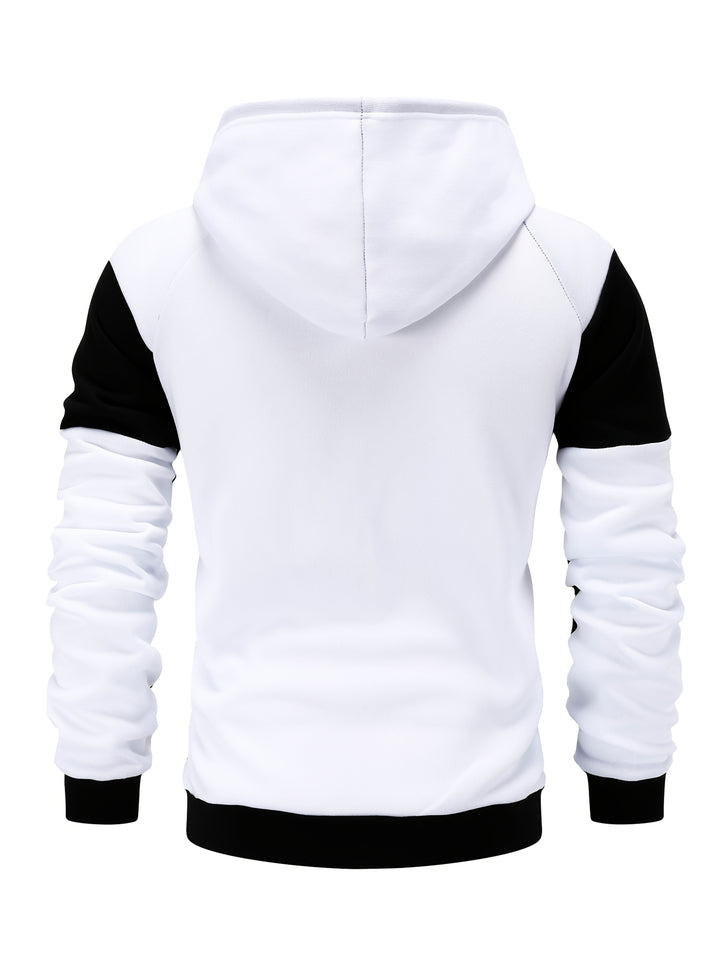 Carter | Colour Block Hooded Zip Jacket