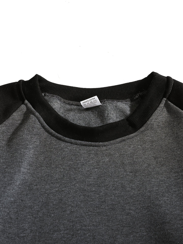 Bradley | Two-Tone Raglan Sweatshirt