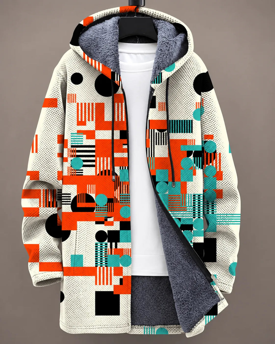 Malcolm | Colour-Block Hooded Jacket