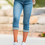 Marnie | High-Waisted Cropped Capris