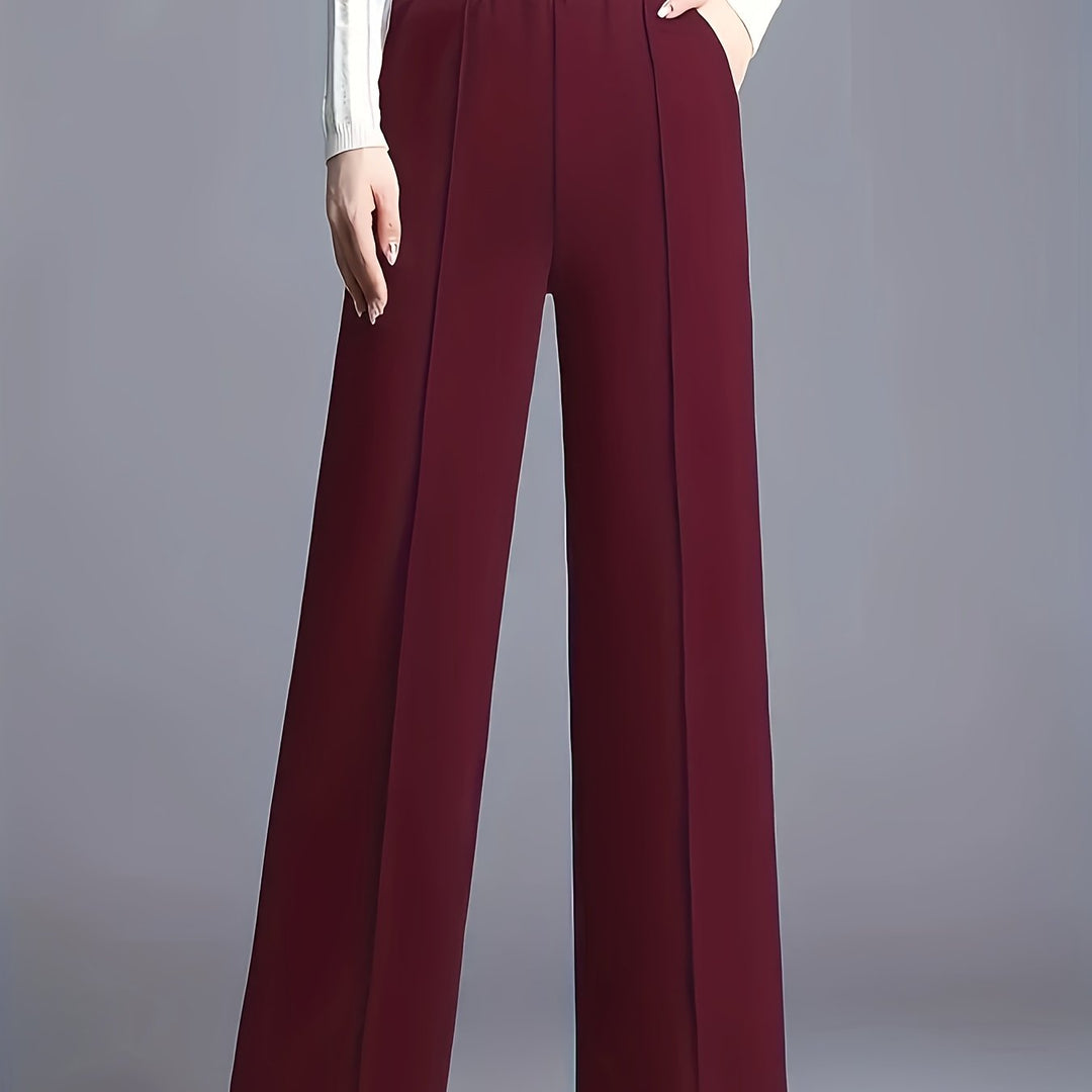 Emmeline | High-Waisted Wide-Leg Trousers