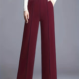 Emmeline | High-Waisted Wide-Leg Trousers