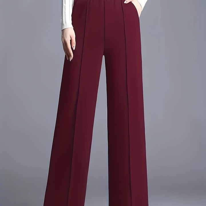 Emmeline | High-Waisted Wide-Leg Trousers
