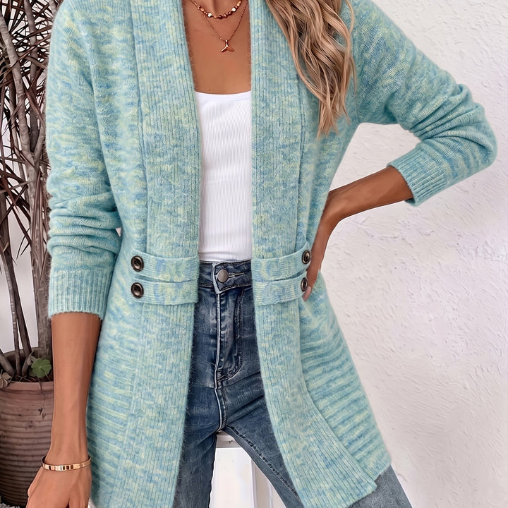Josie | Belted Open-Front Cardigan