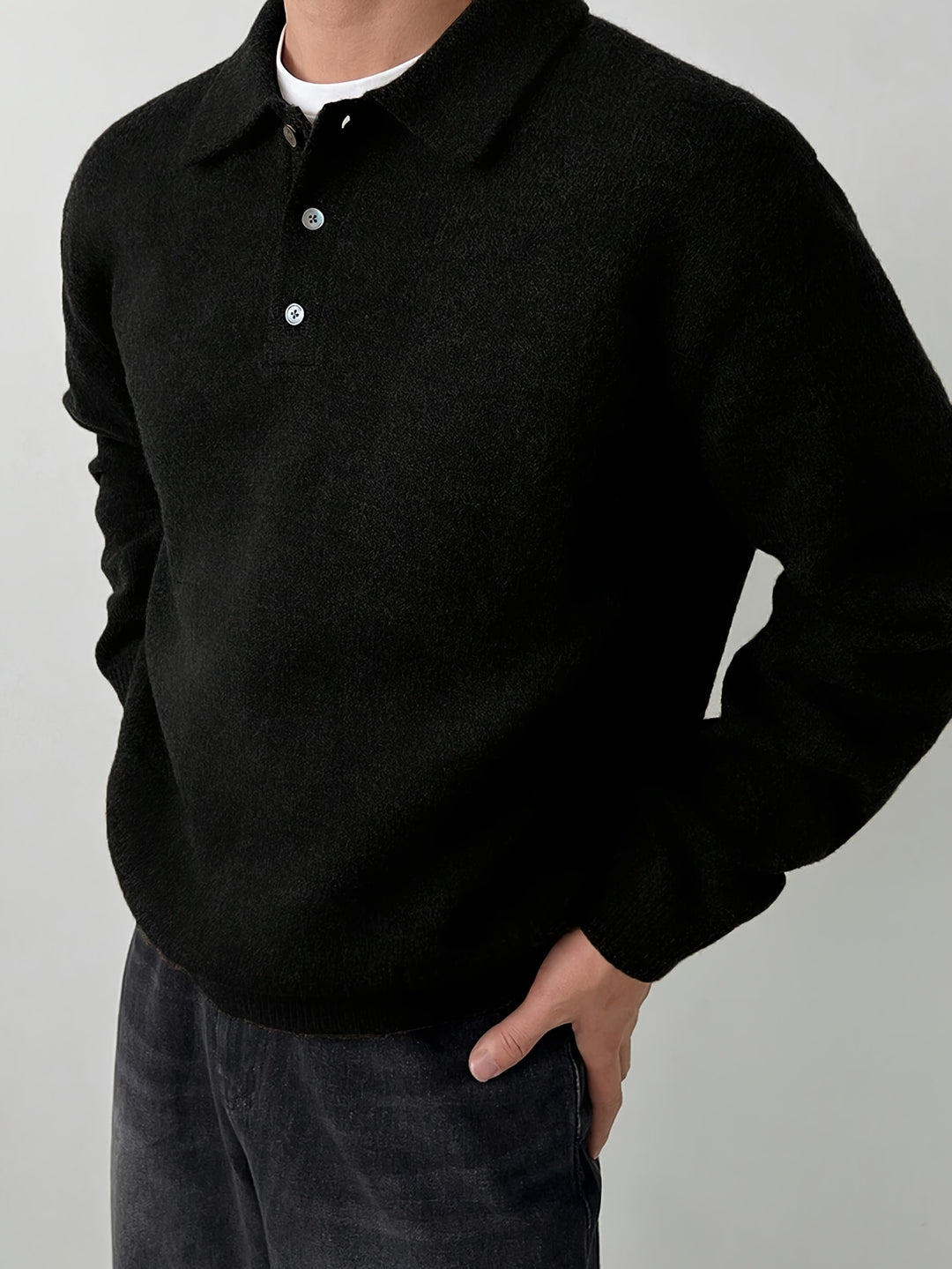 Franklin | Collared Knit Jumper