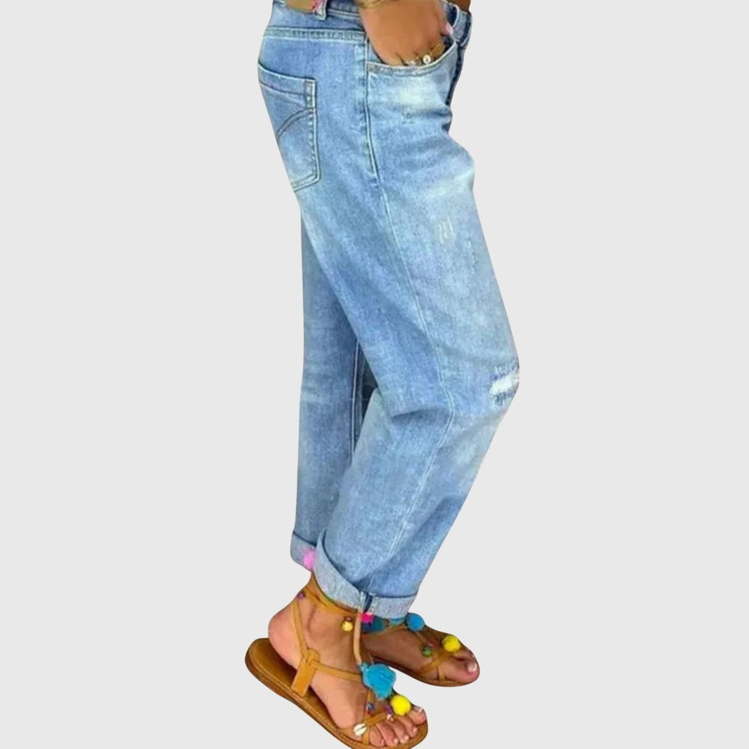 Coralyn | Relaxed Straight-Leg Jeans