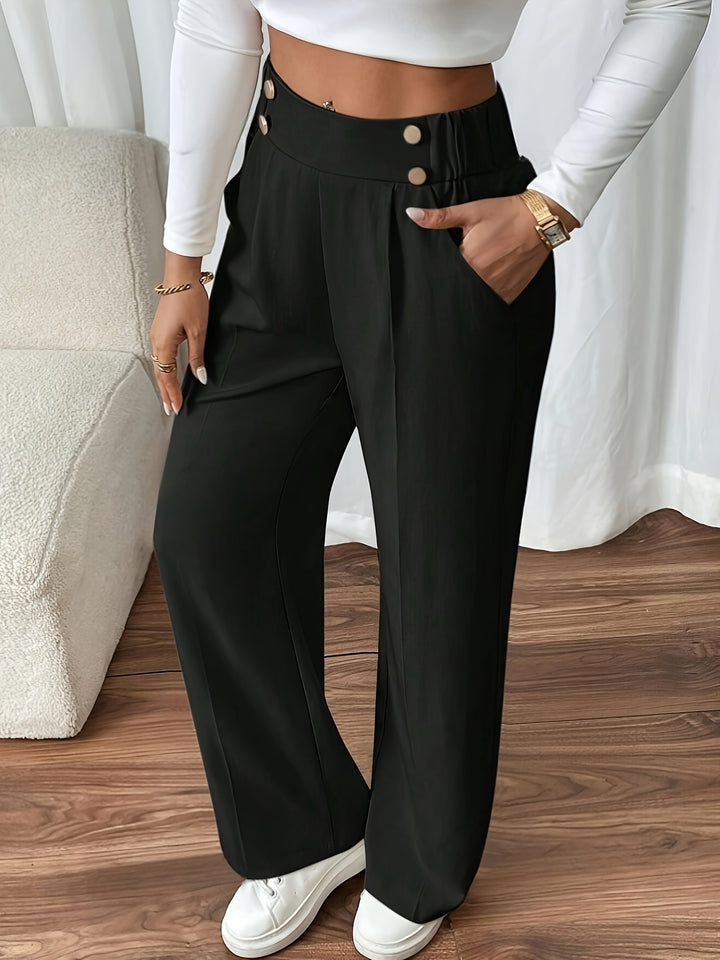 Amelia | Tailored Straight-Leg Trousers