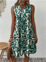 Marigold | Breezy Tiered Sleeveless Dress