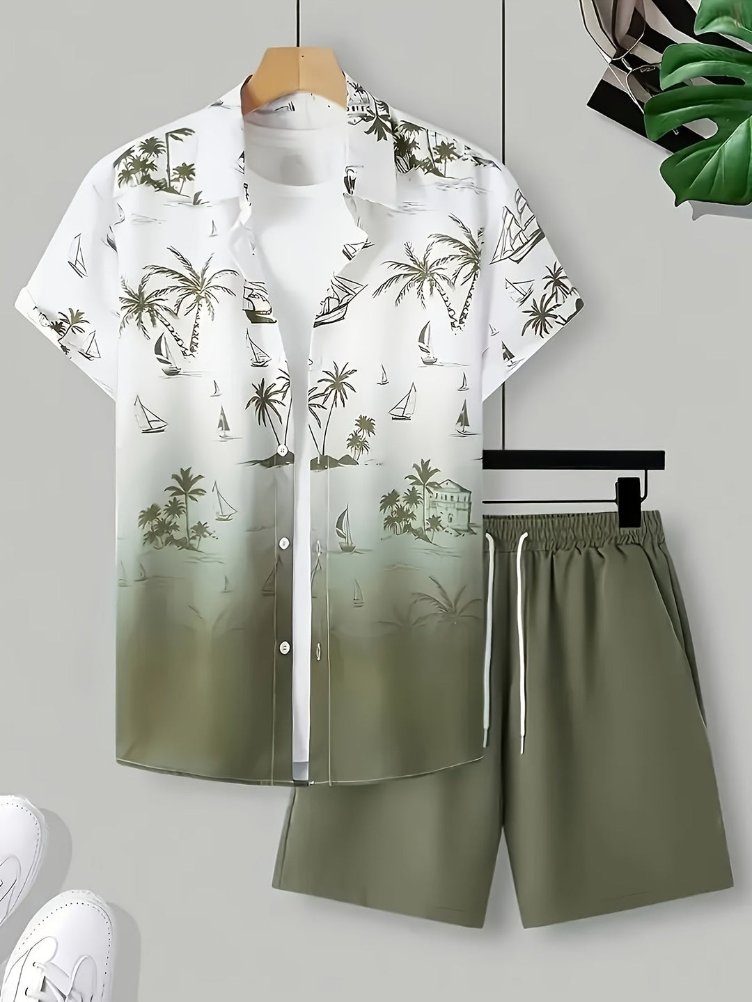 Carter | Coastal Print Two-Piece Set
