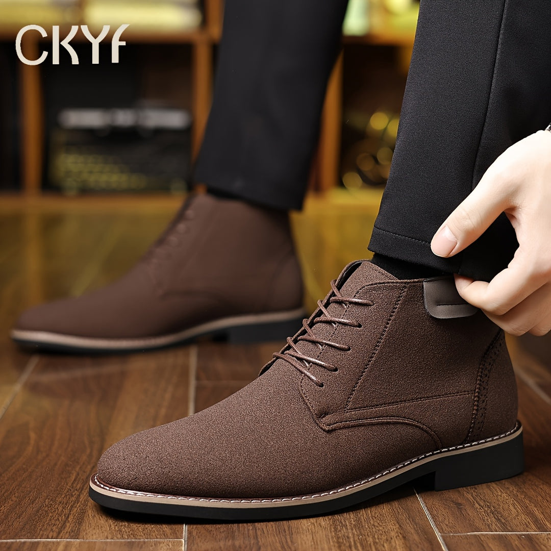 Oliver | Refined Lace-Up Ankle Boots