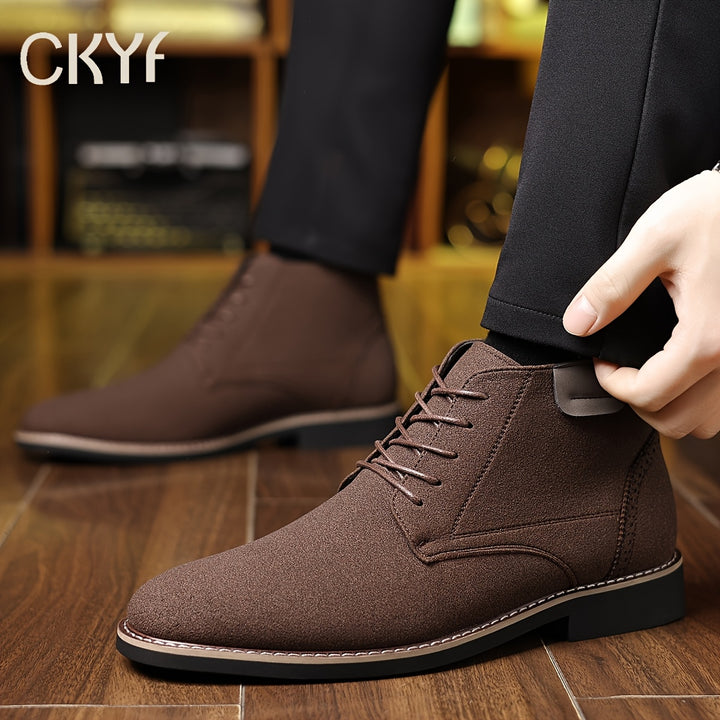 Oliver | Refined Lace-Up Ankle Boots