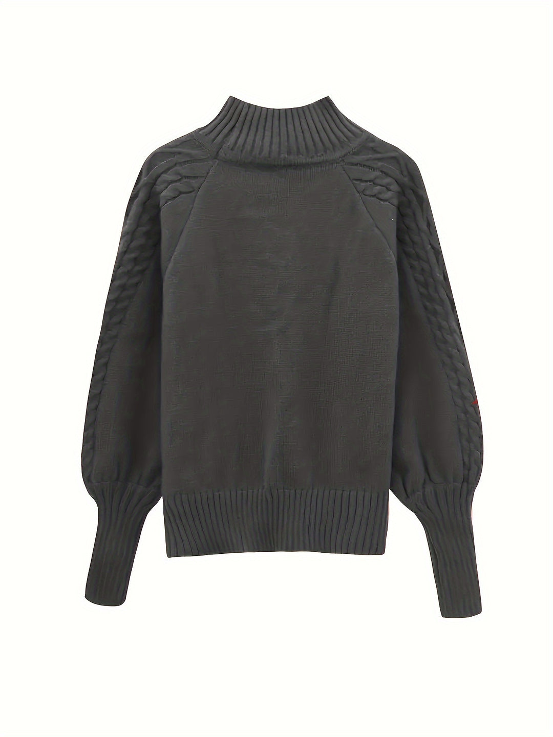 Evangeline | Textured Cable-Knit Sweater