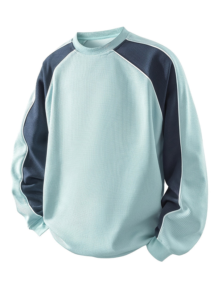 Elliot | Colour-Block Crew Neck Sweatshirt