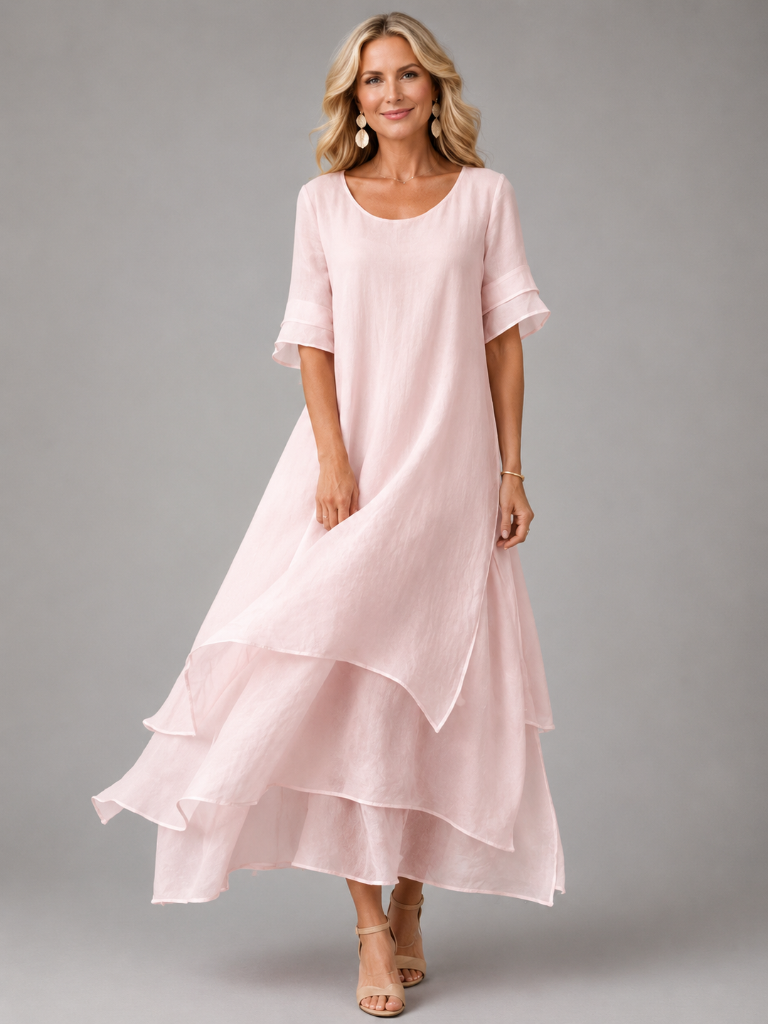 Ottoline | Tiered Flowing Maxi Dress