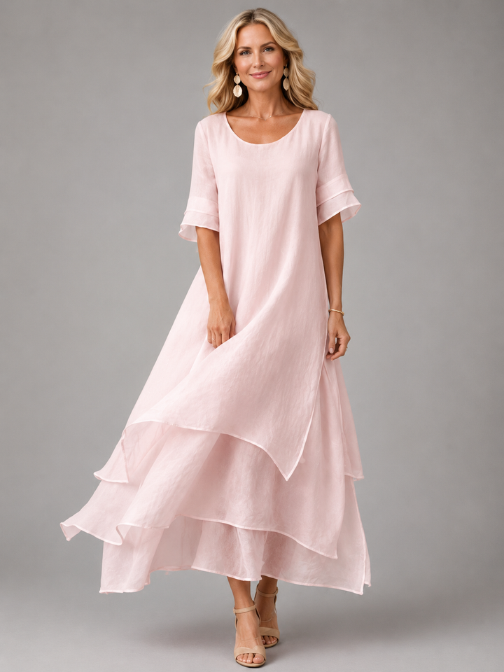 Ottoline | Tiered Flowing Maxi Dress