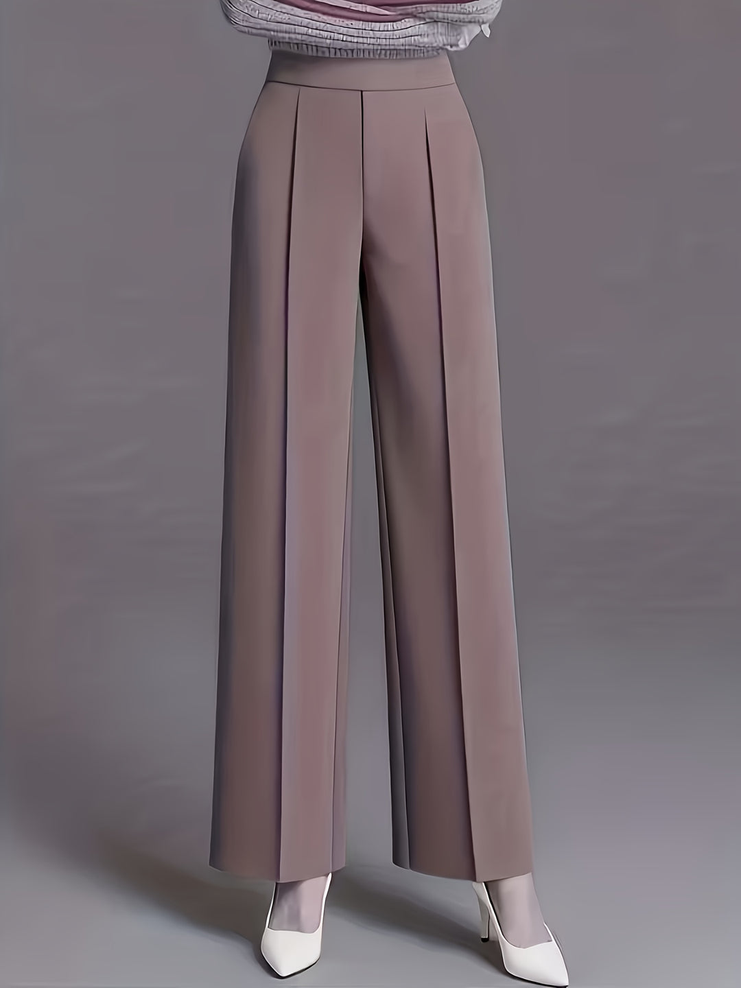 Emmeline | High-Waisted Wide-Leg Trousers