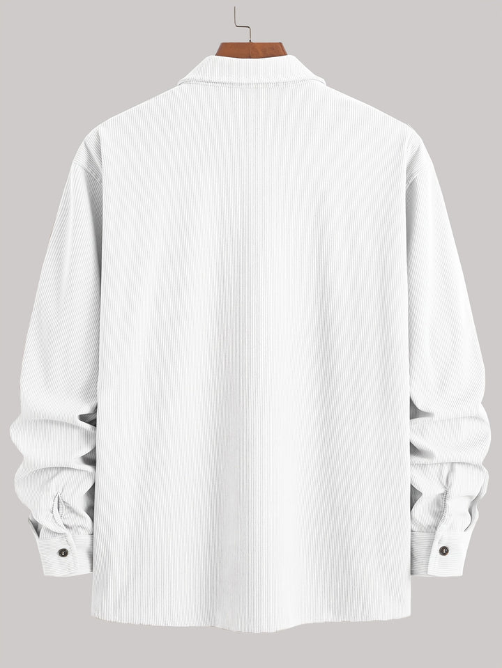 Dalton | Textured Ribbed Overshirt