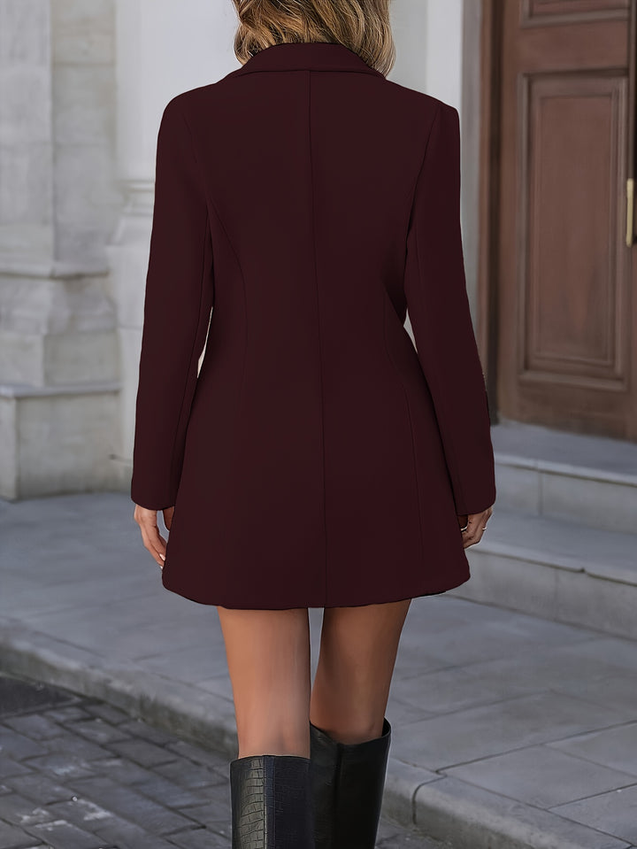Claudia | Waist-Defining Mid-Length Coat