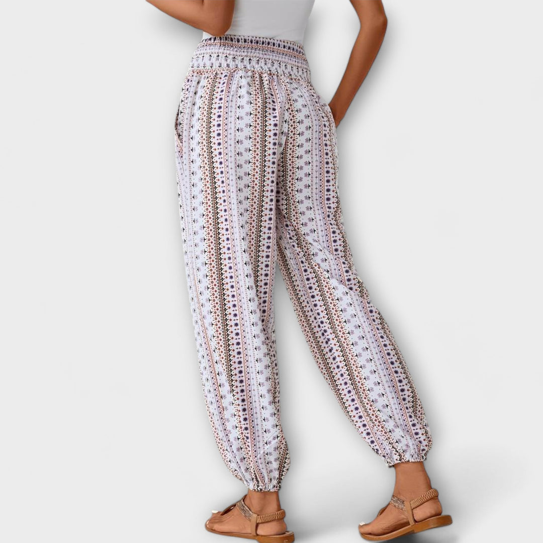 Sandra | Bohemian Wide-Leg Pants