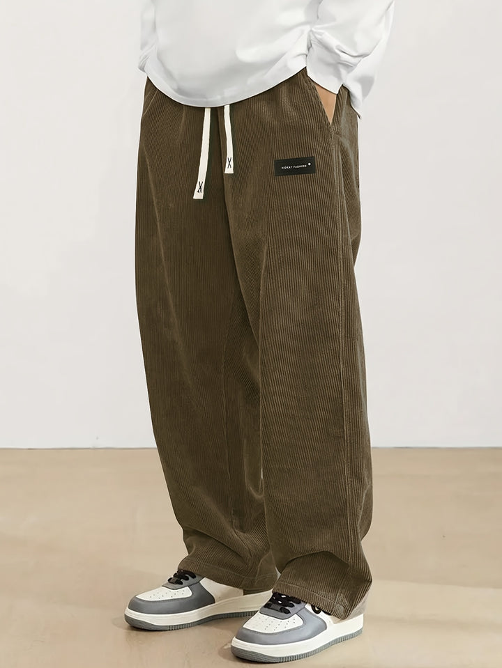 Wallace | Relaxed Straight-Leg Trousers