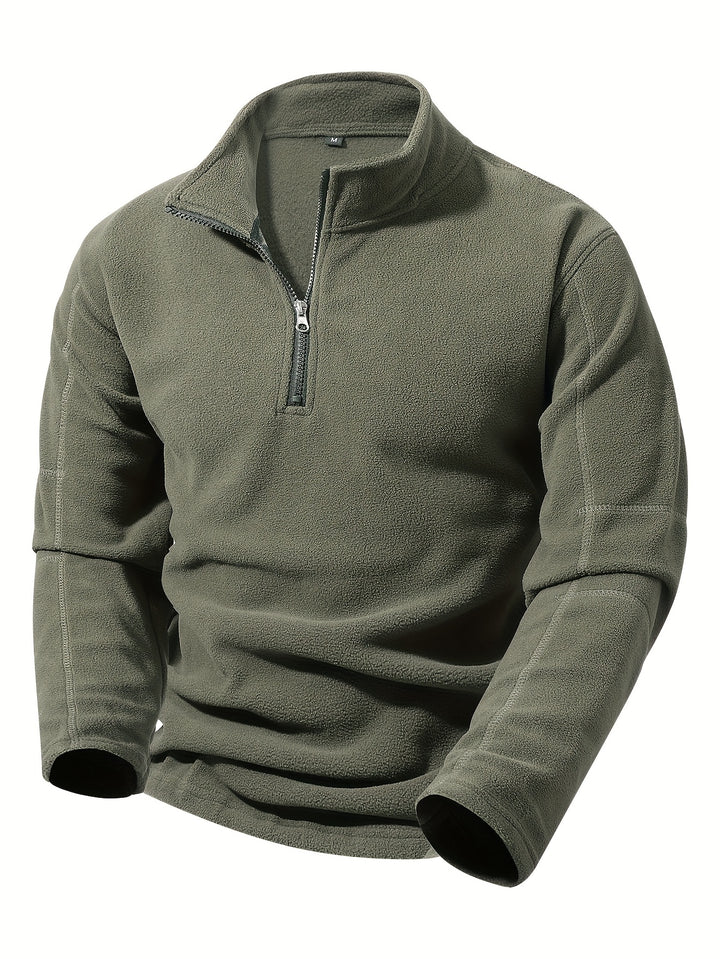 Garrett | Half-Zip Stand-Collar Pullover