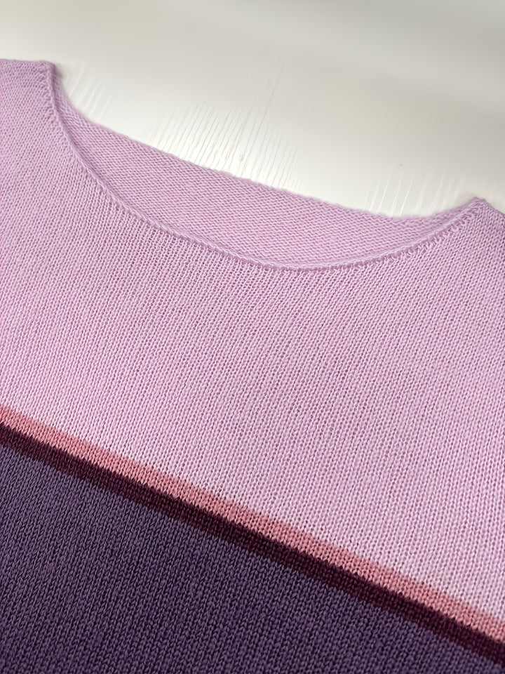 Marion | Colour-Block Long Sleeve Jumper