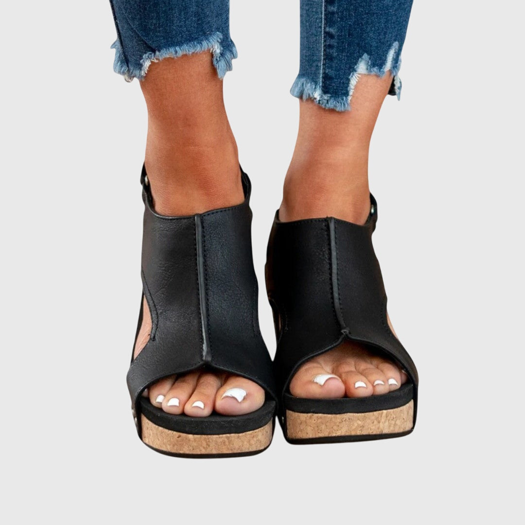 Della | Open-Toe Comfort Sandals