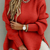 Seraphina | Textured High-Neck Sweater