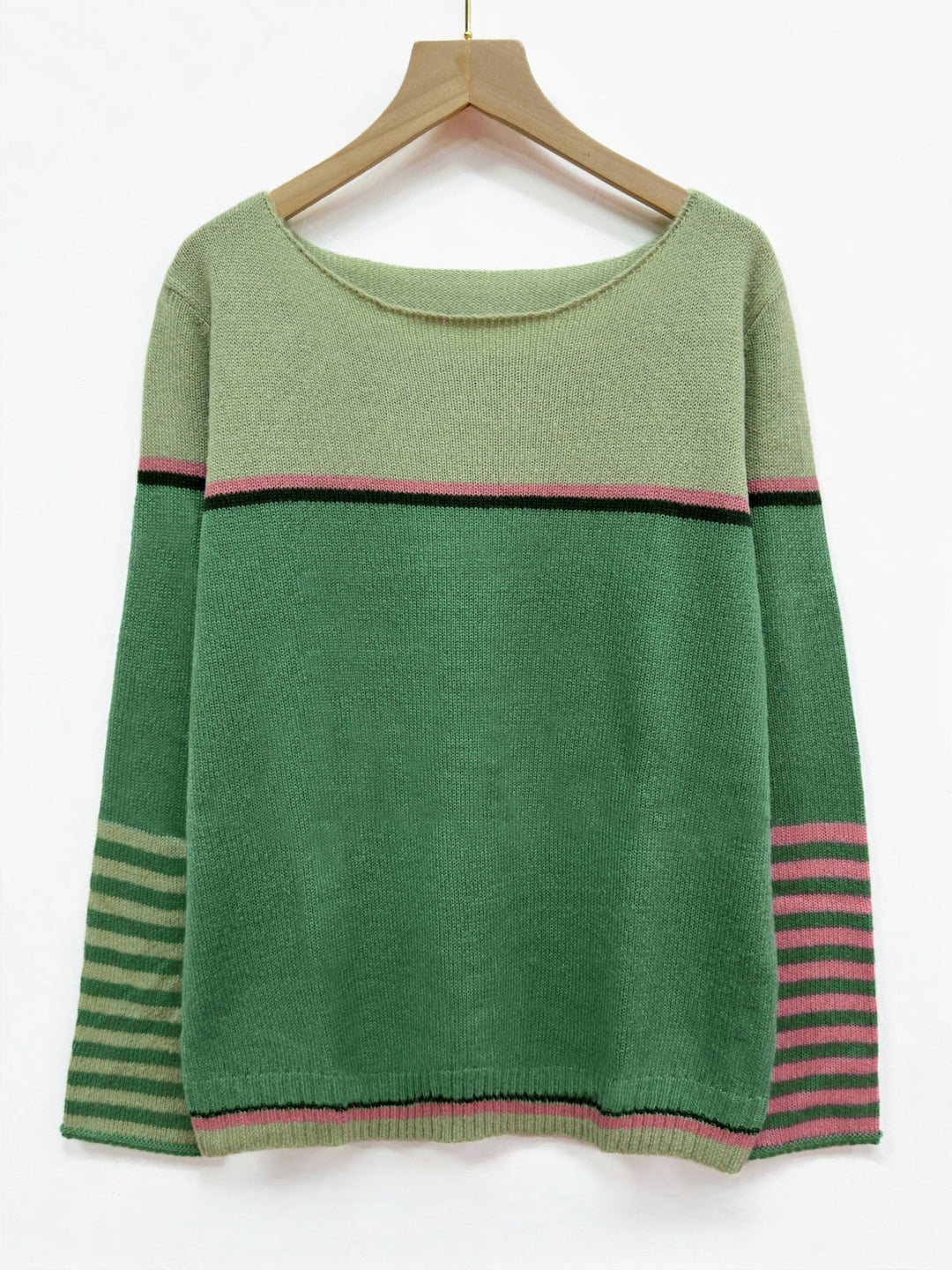 Marion | Colour-Block Long Sleeve Jumper