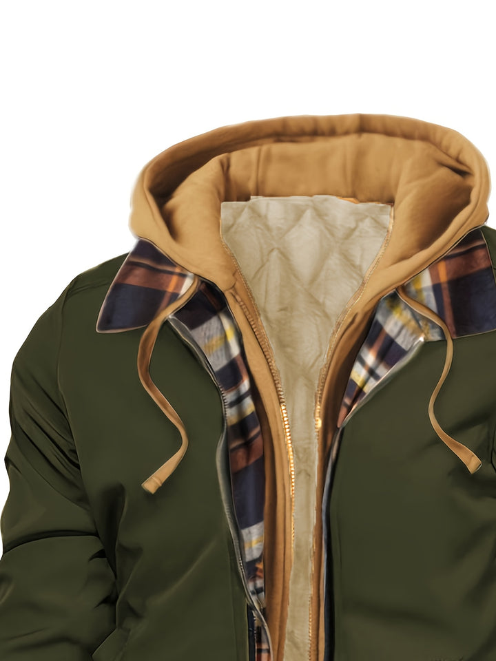 Everett | Insulated Hooded Zip Jacket