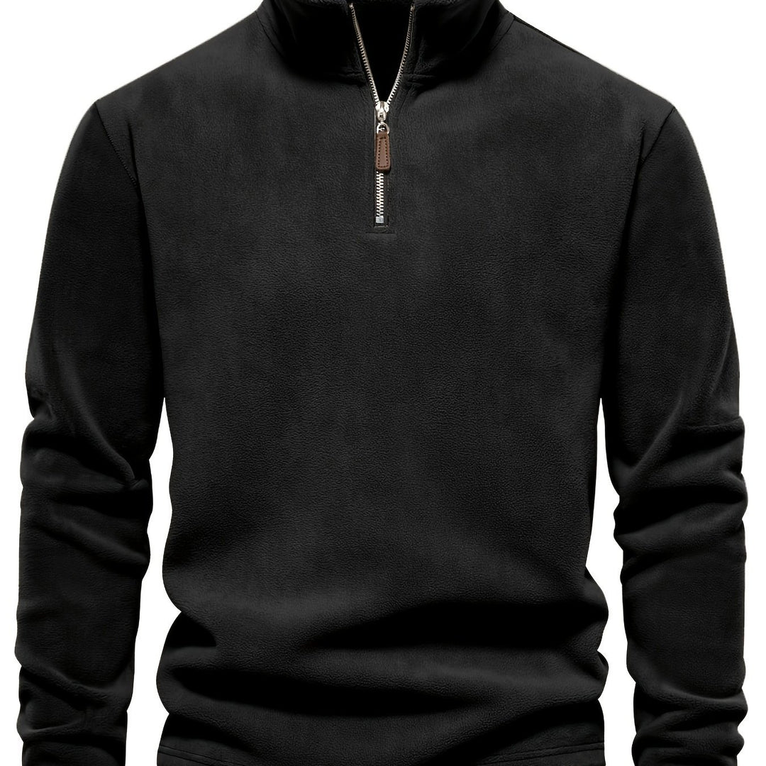 Harvey | Refined Half-Zip Pullover