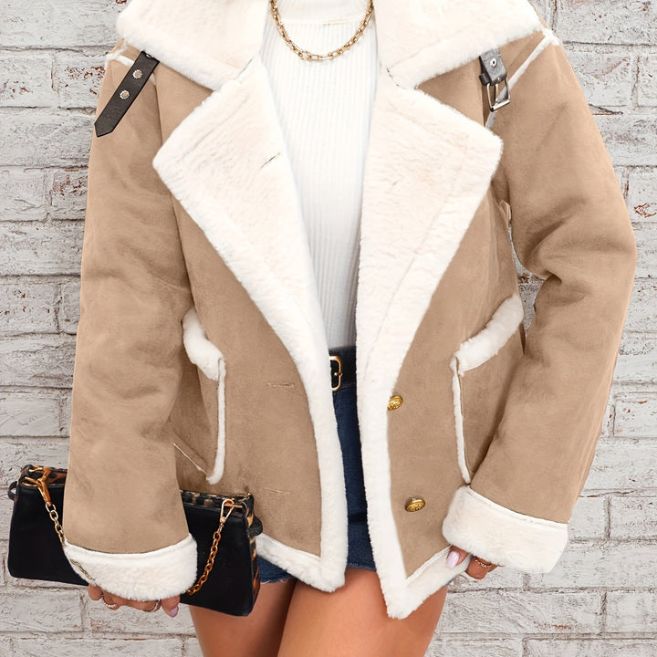 Cordelia | Cosy Shearling-Trim Jacket