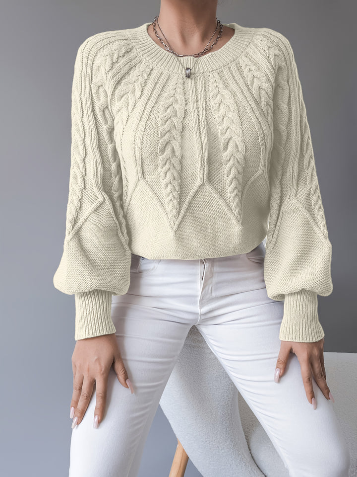 Grace | Chunky Cable-Knit Sweater