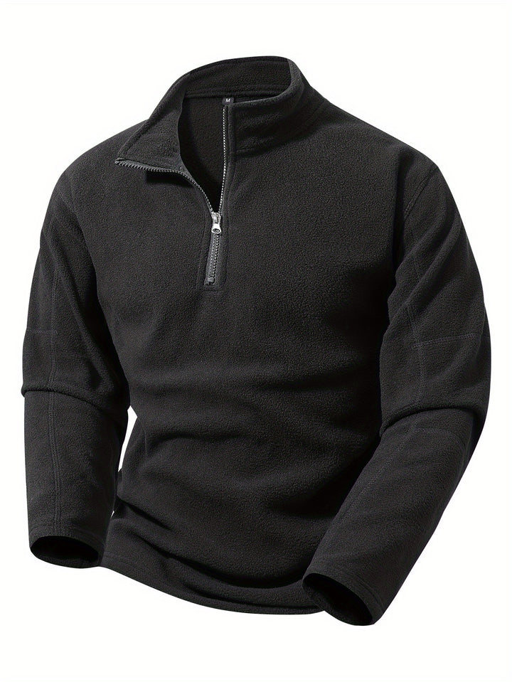 Garrett | Half-Zip Stand-Collar Pullover