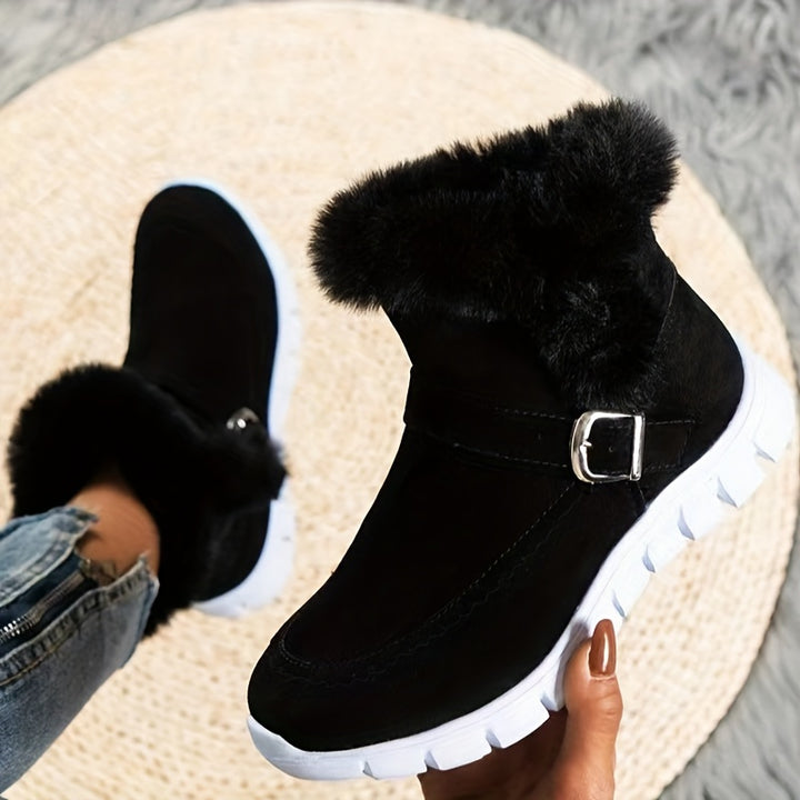 Fern | Cosy Cuffed Winter Ankle Boots