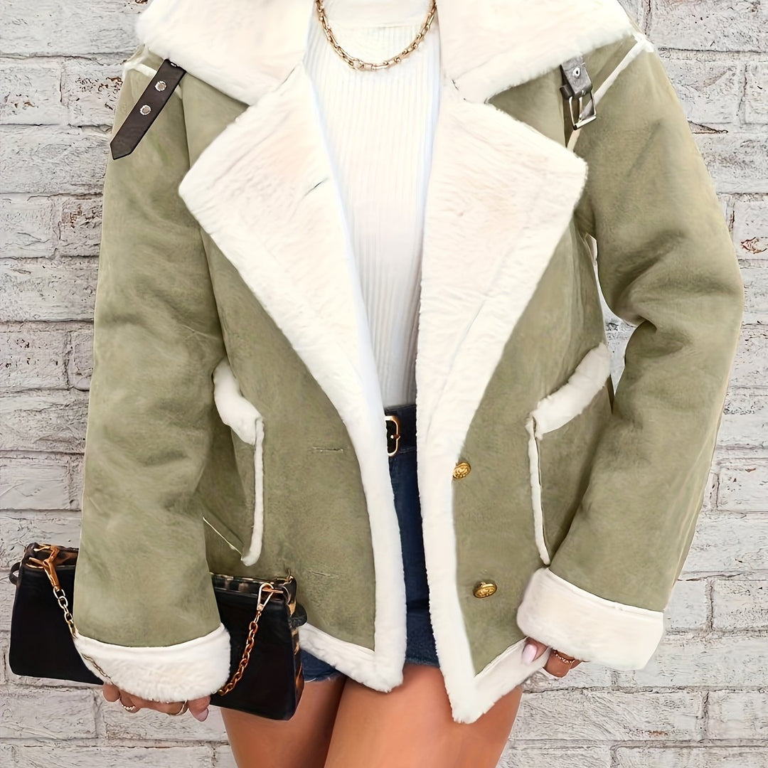 Cordelia | Cosy Shearling-Trim Jacket