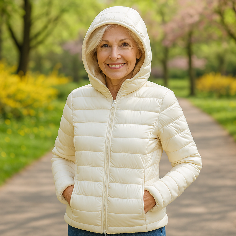Adela | Lightweight Hooded Puffer Jacket