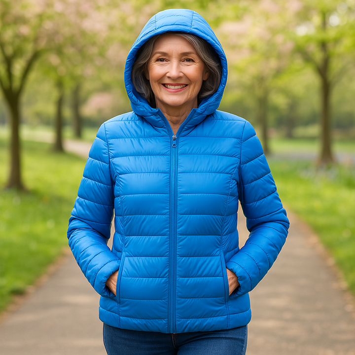 Annora | Lightweight Hooded Puffer Jacket