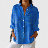 Adriana | Textured Grid Blouse