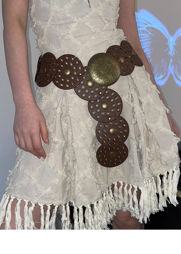 Ottilie | Boho Medallion Belt