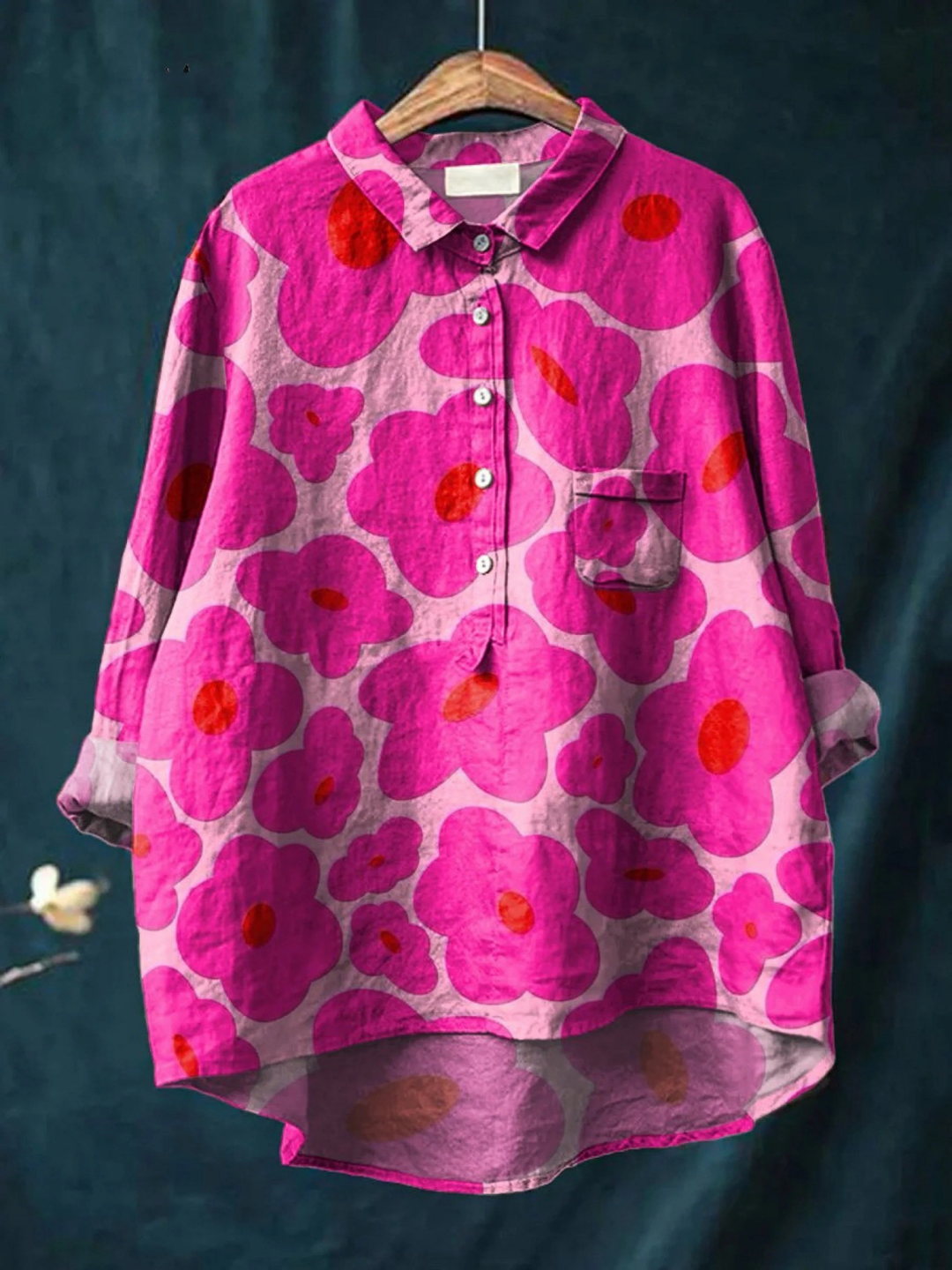 Colleen | Blooming Relaxed Shirt