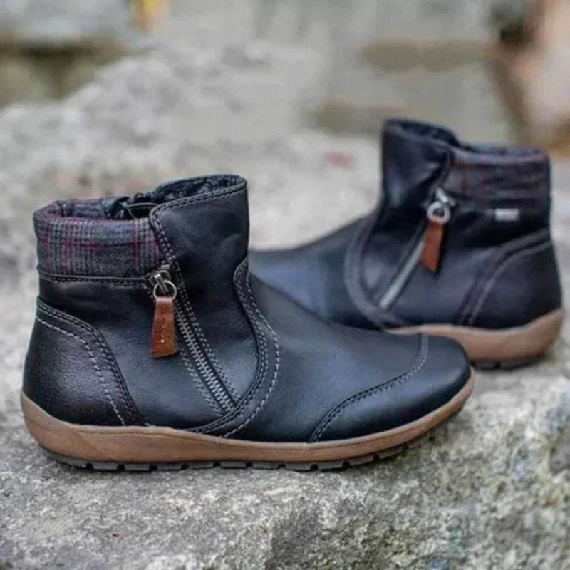 Hattie | Cosy Side-Zip Ankle Boots