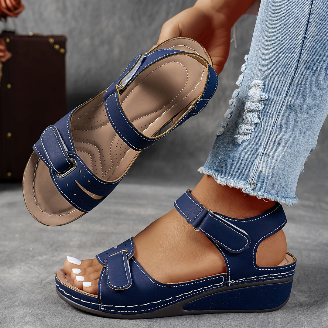 Maisie | Cushioned Wedge Sandals