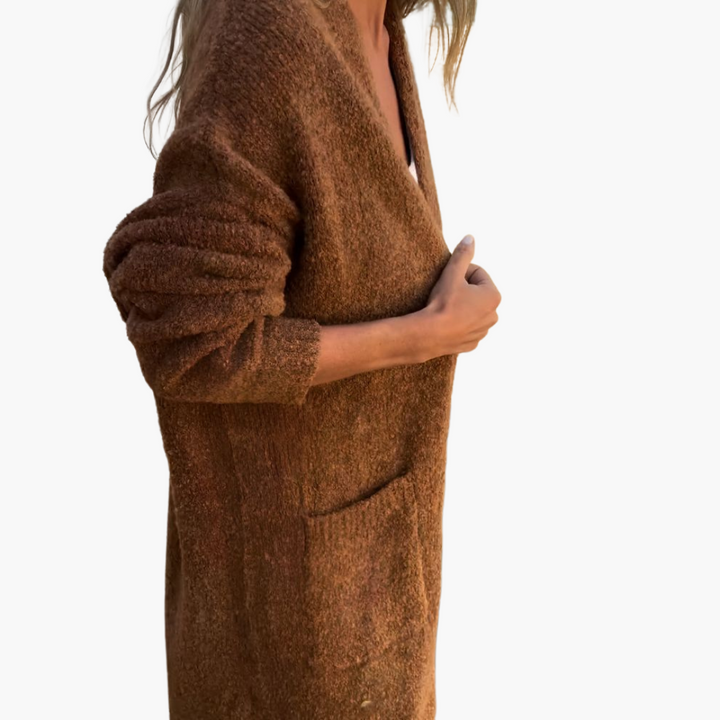 Selina | Longline Pocketed Cardigan