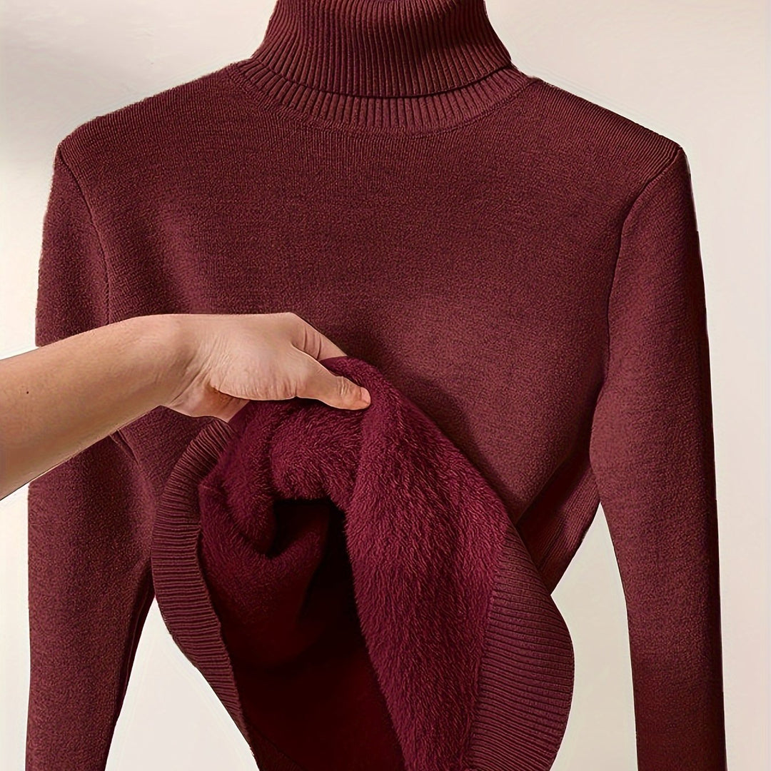 Theodora | Cosy High-Neck Jumper