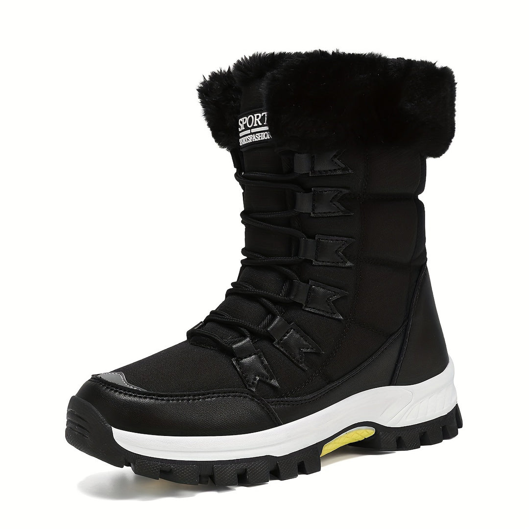 Wynter | Cosy Lace-Up Snow Boots